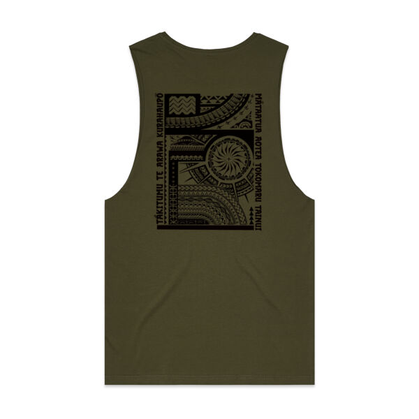 Avaiki Barnard Tank (Black Print) Thumbnail